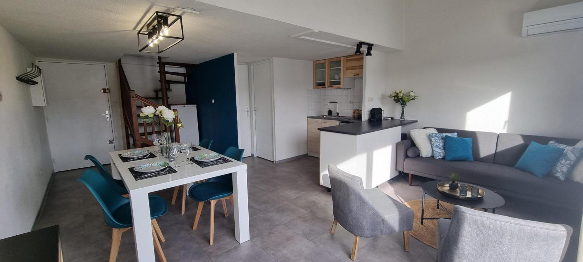 Appartamento L'Ophelia Duplex Dernier Etage Balcon Centre Climatisation Sète Esterno foto