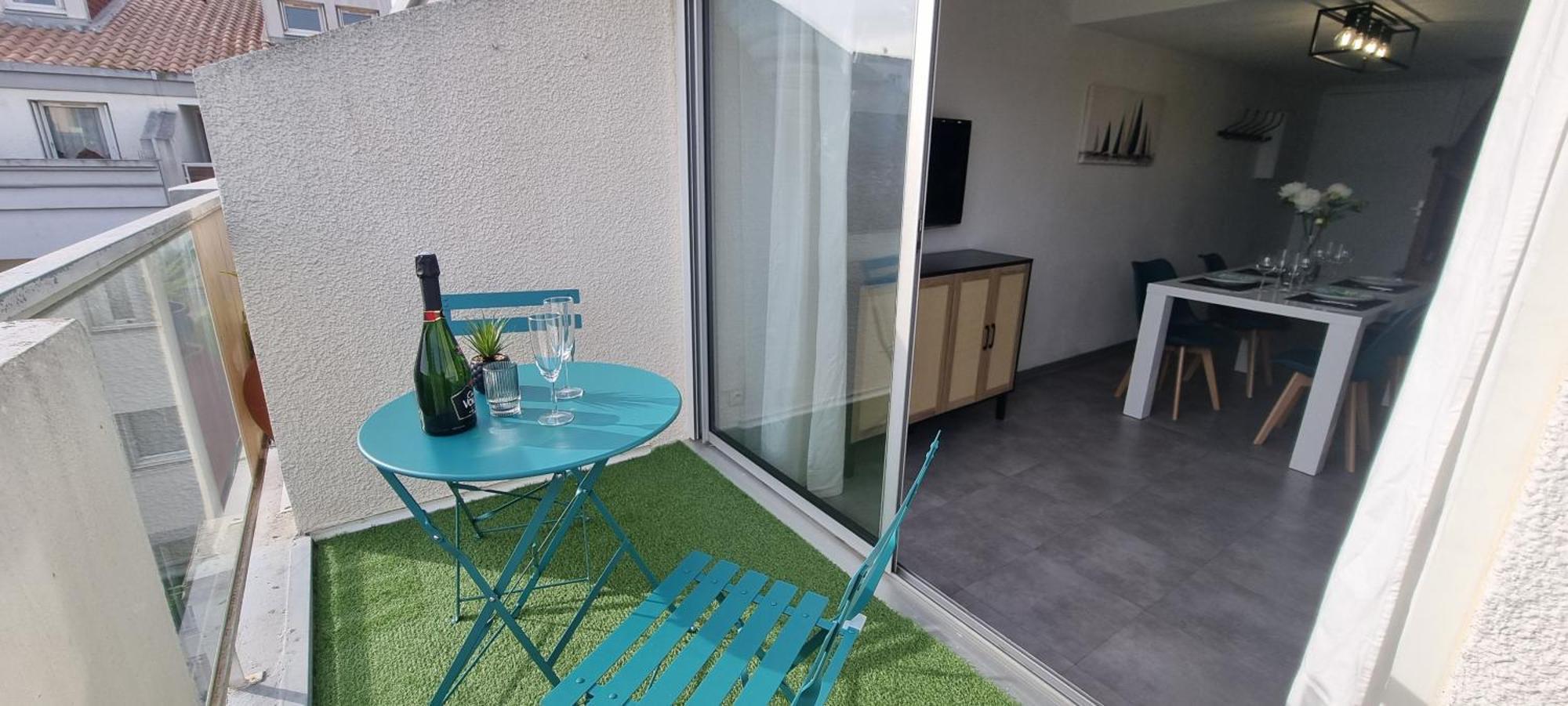 Appartamento L'Ophelia Duplex Dernier Etage Balcon Centre Climatisation Sète Esterno foto