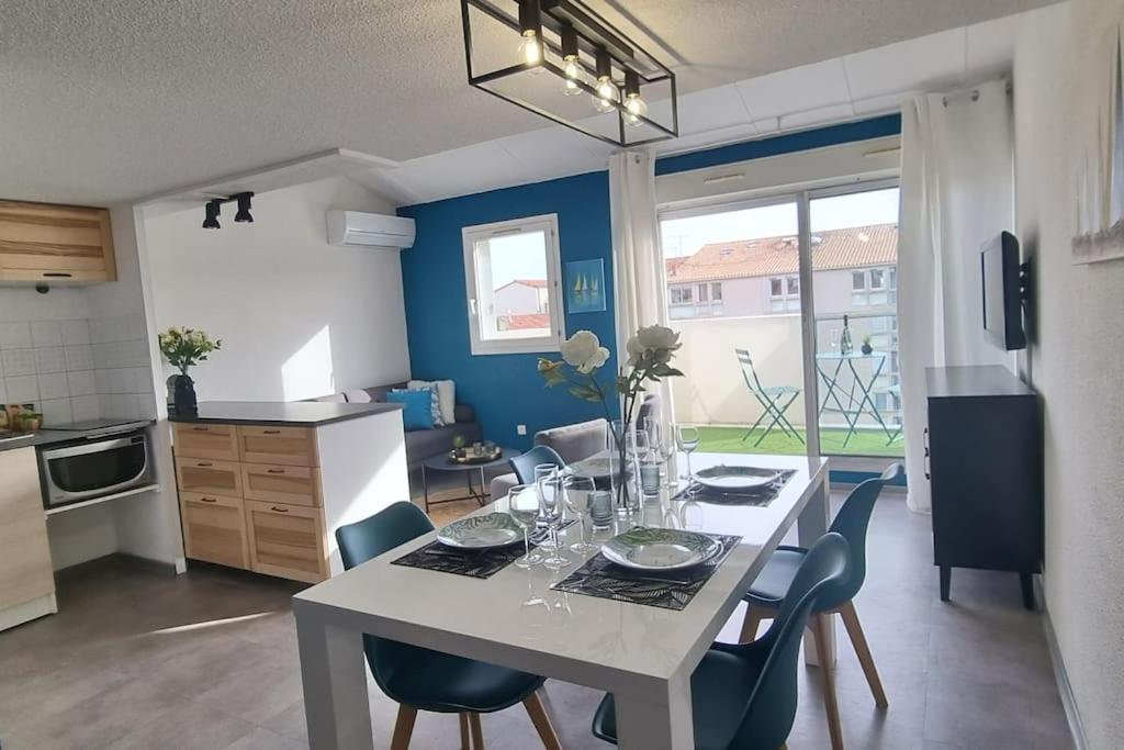 Appartamento L'Ophelia Duplex Dernier Etage Balcon Centre Climatisation Sète Esterno foto